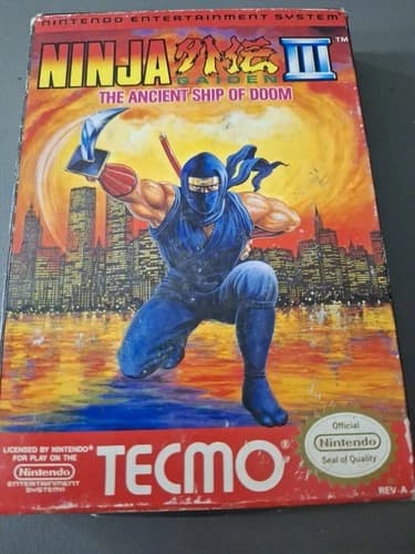 Ninja Gaiden The III The Ancient Ship Of Doom Nes Game