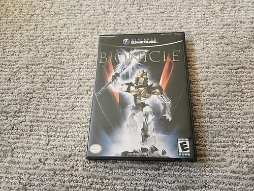 Bionicle (Nintendo GameCube, 2003) CIB COMPLETE Nice Shape Ships FAST!