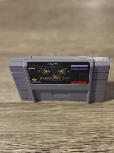 Dragon View Drakkhen 2 Super Nintendo Snes Rare RPG Authentic Video Game Wow