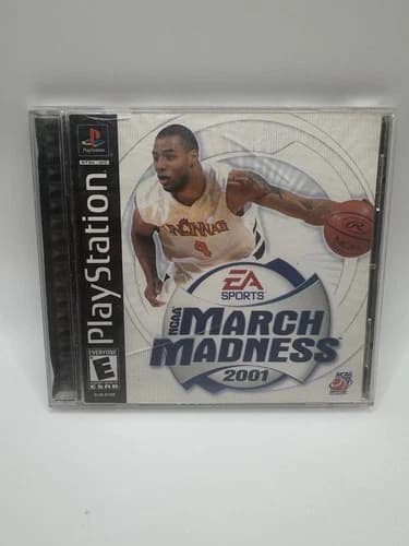 NCAA March Madness 2001 (Sony PlayStation 1, 2000) PS1 Complete CIB