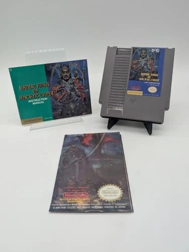 Bandit Kings of Ancient China (Nintendo Entertainment System, NES) Cart/Map/Man