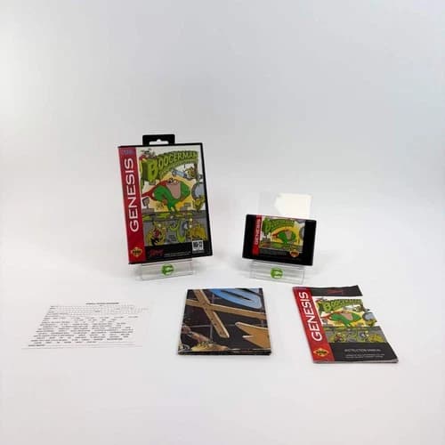 Boogerman A Pick and Flick Adventure (Sega Genesis, 1994)