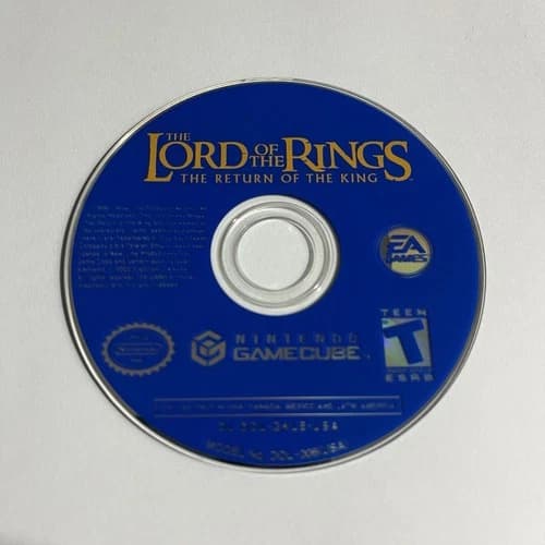 Lord of The Rings Return of the King Nintendo GameCube - Disc Only Tested