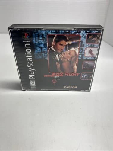 Fox Hunt (Sony PlayStation 1, 1996) PS1 — CIB 3 Discs Manual And Reg Cards. VG