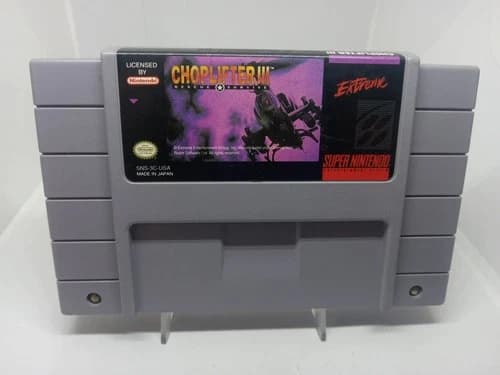 Choplifter III (Super Nintendo Entertainment System, 1994) SNES