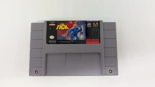 The Tick (Super Nintendo 1994) SNES Authentic Cartridge Tested Nice Label