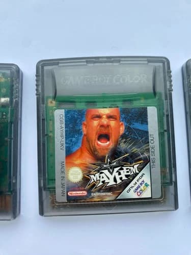 WCW Mayhem Nintendo Gameboy Color Game Boy Colour