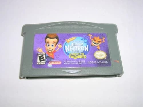 Jimmy Neutron Attack of Twonkies (Nintendo Game Boy Advance GBA) Original Game