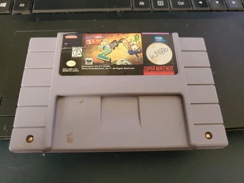 Earthworm Jim 2 Super Nintendo Game SNES Game Only