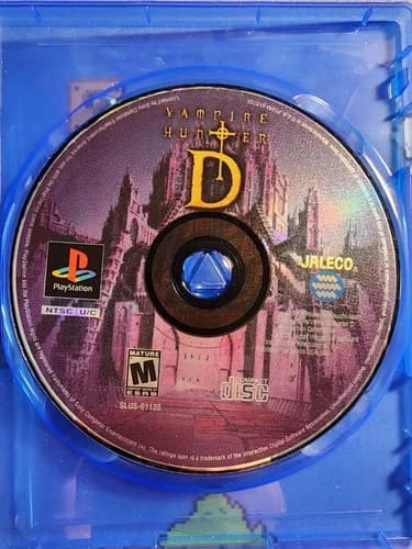 Vampire Hunter D (Sony PlayStation 1, 2000) Disc Only Tested Working PS1