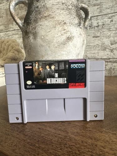 The Untouchables (Super Nintendo Entertainment System, 1989 SNES)-Cart Only