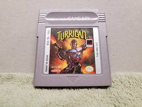 Turrican Gameboy Game, Authentic, Clean, Skoke Free Home. Tested And Working