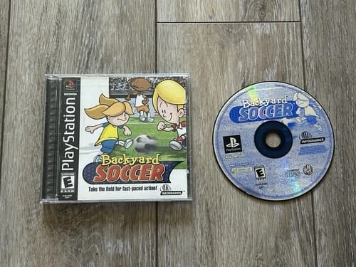 Backyard Soccer (Sony PlayStation 1 PS1, 2001) Complete CIB