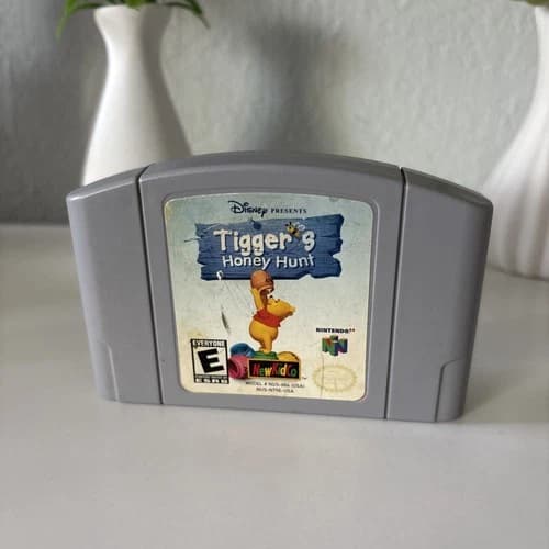 Tigger's Honey Hunt (Nintendo 64, 2000) Cartridge Only. Near Mint Condition!