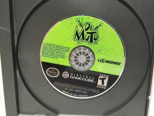 Dr. Muto (Nintendo GameCube, 2002) Disc Only! Tested & Works