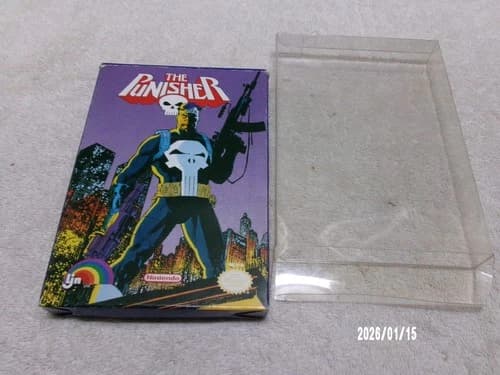 #782 The Punisher (Nintendo NES, 1990) Authentic CIB Complete Tested