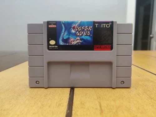 Super Nova - Super Nintendo SNES - Taito - Tested - Authentic