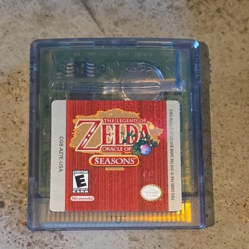 Legend of Zelda: Oracle of Seasons (Nintendo Game Boy Color, 2001) Tested