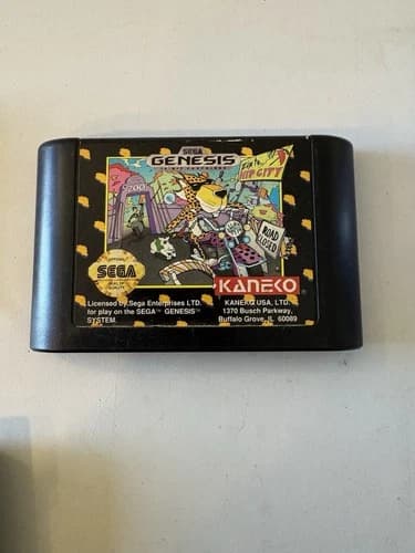 Chester Cheetah: Too Cool to Fool Sega Genesis Tested & Working Cartridge Only