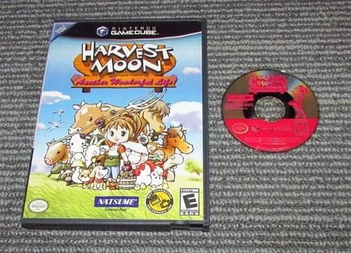 Harvest Moon Another Wonderful Life for Nintendo GameCube Fast Shipping