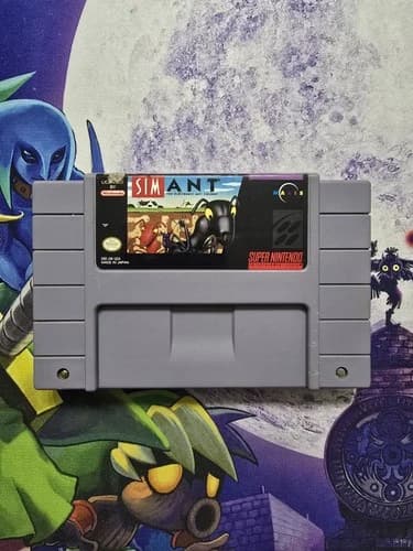 🔥SimAnt (Super Nintendo Entertainment System, 1993) WORKS
