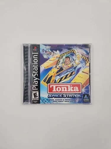 Tonka Space Station PS1 PlayStation 1 Complete CIB
