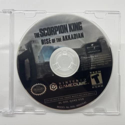 Scorpion King: Rise of the Akkadian (Nintendo GameCube, 2002) DISC ONLY