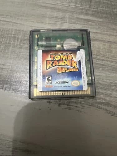 Tomb Raider Starring Lara Croft Nintendo Game Boy Color Cartridge Tested