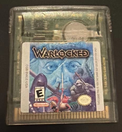 Warlocked Nintendo Game Boy Color, 2000 - Authentic Cartridge Tested & Working