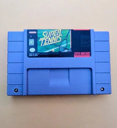 Super Tennis (Super Nintendo Entertainment System, 1991)