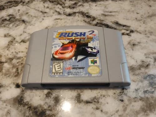 Rush 2 - Nintendo 64 - Tested and Working