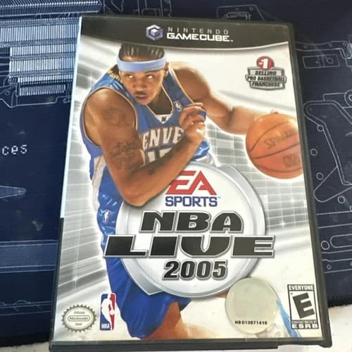 NBA Live 2005 (Nintendo GameCube, 2004) Tested and Working