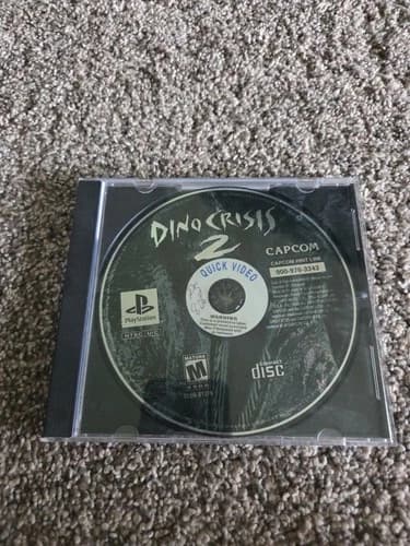Dino Crisis 2 Sony Ps1 PlayStation 1 DISC ONLY Tested