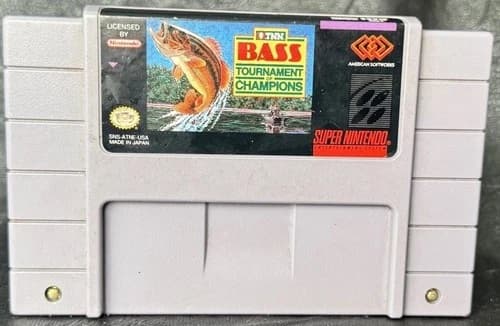 TNN Bass Tournament of Champion (Super Nintendo Entertainment System) SNES