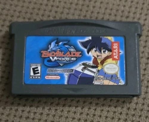 Beyblade V Force Ultimate Blader Jam Gameboy Advance! Cleaned, Tested, Working!