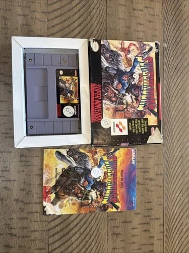 Sunset Riders Super Nintendo Entertainment System SNES CIB 19. Tested.