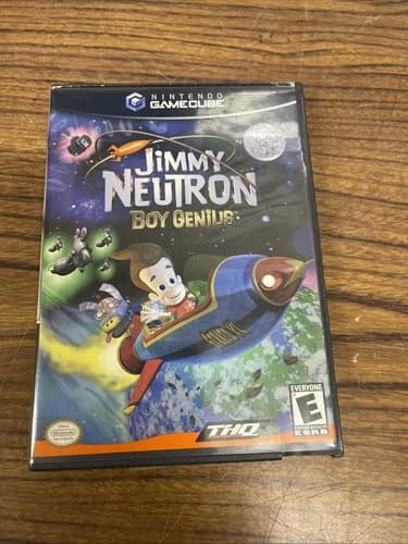 Jimmy Neutron Boy Genius | Nintendo GameCube 2002 | Complete W Manual Tested