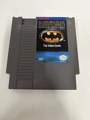 Batman: The Video Game (Nintendo Entertainment System, 1990) Tested And Working