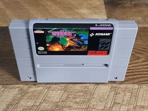Gradius III 3 (Super Nintendo, 1991) SNES Game Only - Tested