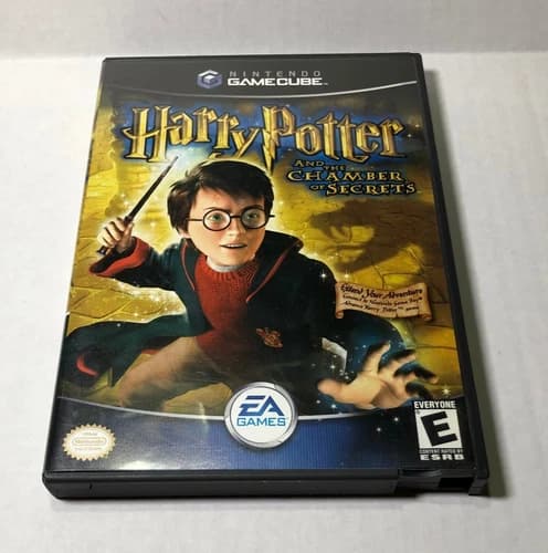 Harry Potter Chamber of Secrets GameCube 2002 CIB Tested clean