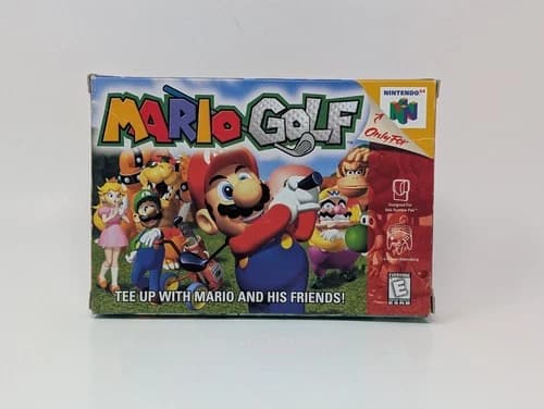 Mario Golf (Nintendo 64 N64, 1999) - CIB Complete