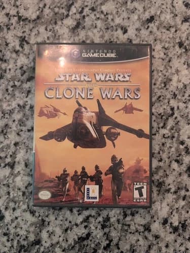 Star Wars the Clone Wars Nintendo GameCube Tested In Good Condition