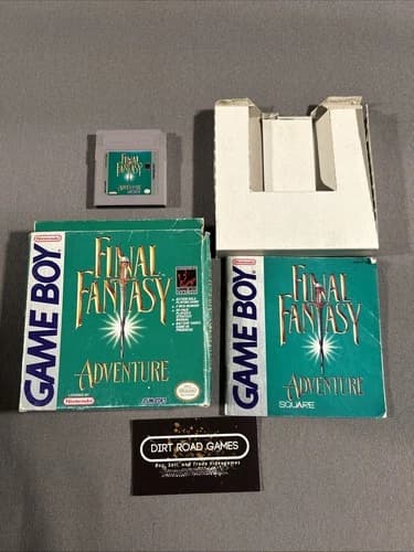 Final Fantasy Adventure (Nintendo Game Boy, 1991) Complete