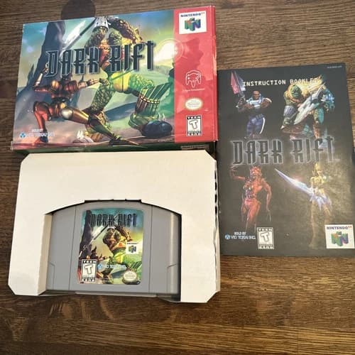 Dark Rift for Nintendo 64 N64 Complete In Box CIB Tested Working