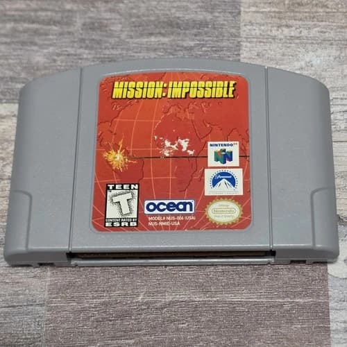 Mission Impossible (Nintendo 64 N64) Authentic N64 Cartridge Only Tested Working