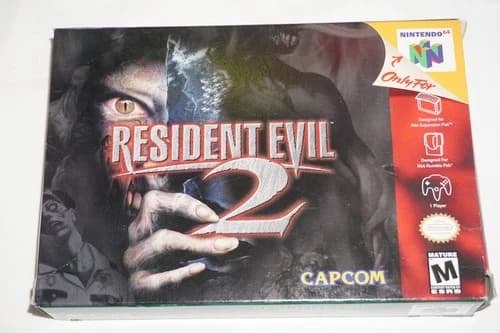 Resident Evil 2 (Nintendo 64 N64) Complete in Box CIB