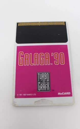 TurboGrafx-16 HuCard Galaga '90 HuCard Only Tested Working