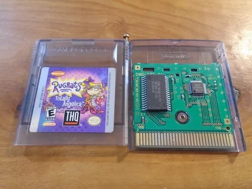 Rugrats Totally Angelica Game Boy Color Game Only ~ Cleaned/Tested/Working