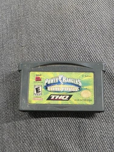 Power Rangers Time Force (Nintendo Game Boy Advance GBA) - Authentic