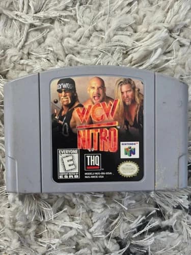 WCW Nitro N64 Free Shipping